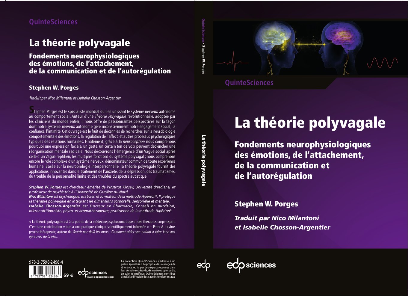 couverture du livre Theorie polyvagale de STEPHEN PORGES et publié par EDPSCIENCES